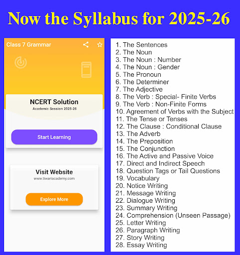 Class 7 English Grammar Book পিসি