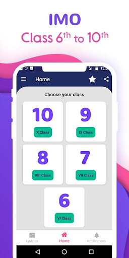 IMO 2025 : Class 10th to 6th পিসি