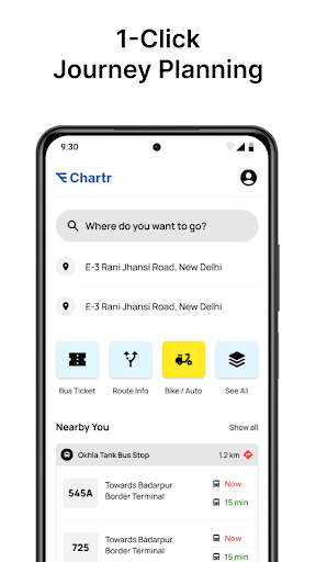 Chartr - Tickets, Bus & Metro پی سی