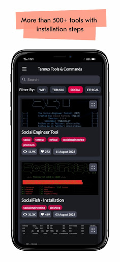 Termux Tools & Commands پی سی