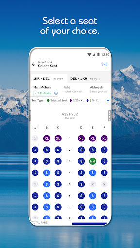 IndiGo Flight Booking App PC