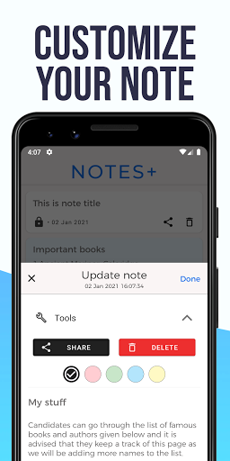 Notes+ : Protected Notes App PC