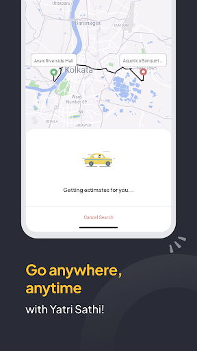 Yatri Sathi - Cab Booking App PC