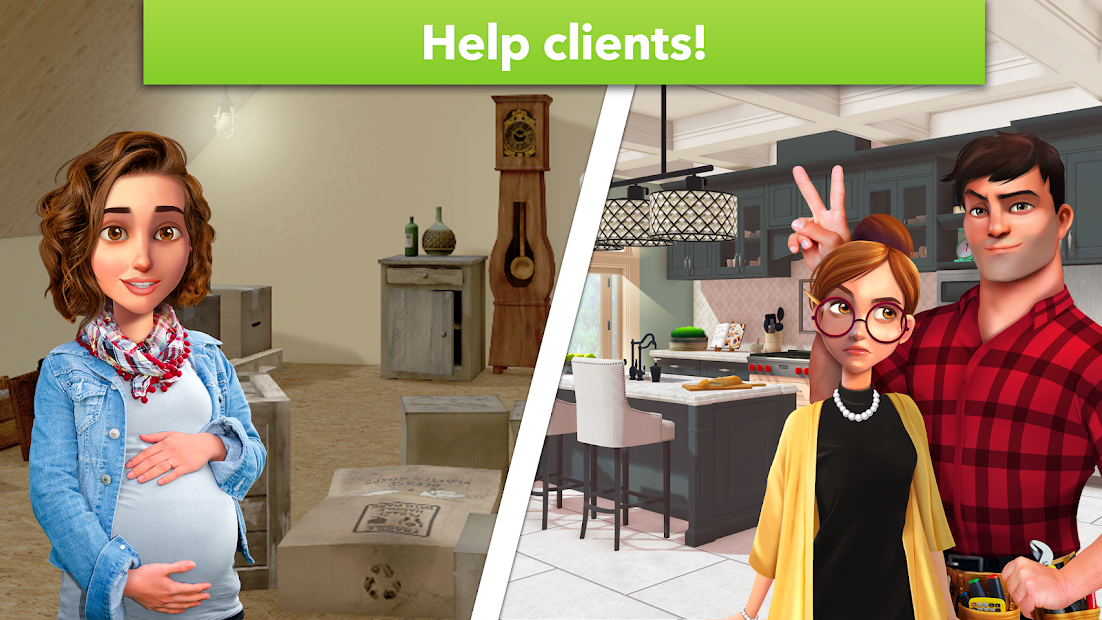 how many levels in home design makeover game