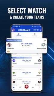 MyTeam11: Fantasy Cricket App ????