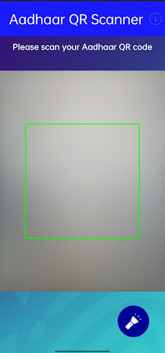 Aadhaar QR Scanner