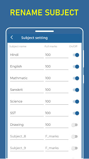 Mark sheet generator PC