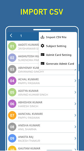 Mark sheet generator PC