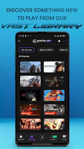 OnePlay Cloud Gaming پی سی