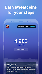 Sweatcoin — Walking step counter & pedometer app PC
