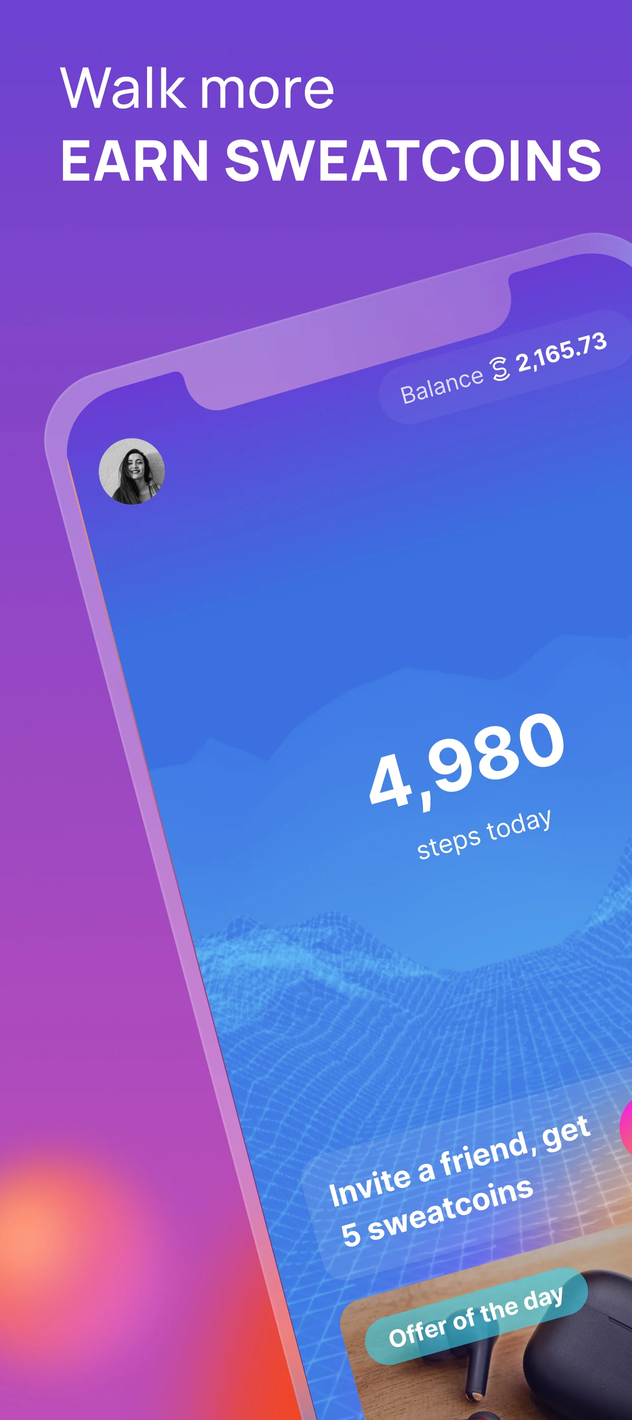 Sweatcoin — Walking step counter & tracker PC