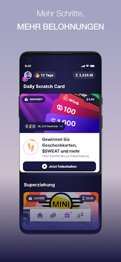 Sweatcoin: Schritte Zählen, Belohnungen für Joggen PC