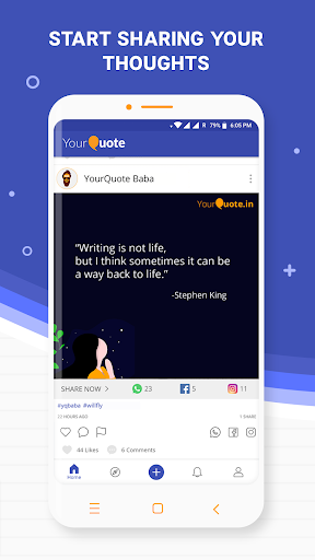 YourQuote — Write, Chat & Earn پی سی