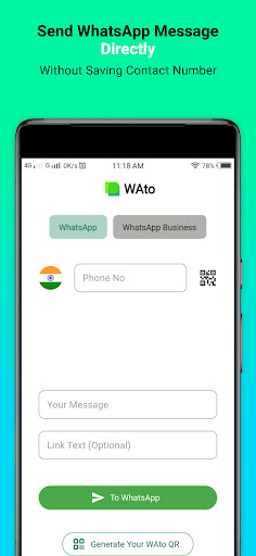 WAto - Message Without Contact PC