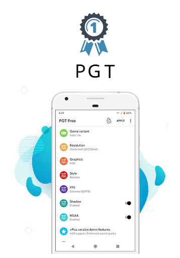 PGT: GFX, Launcher & Optimizer پی سی