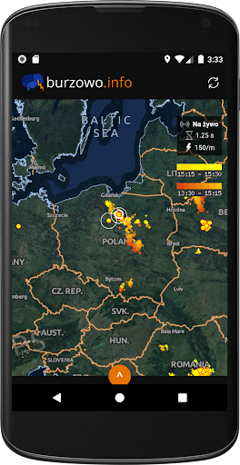 Burzowo.info - Mapa burzowa PC