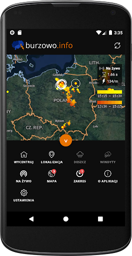 Burzowo.info - Mapa burzowa PC