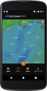 Burzowo.info - Mapa burzowa