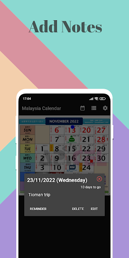 Malaysia Calendar 2025 Holiday