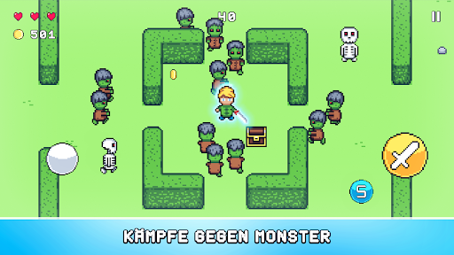 Pixel Legends: Retro Survival Spiel