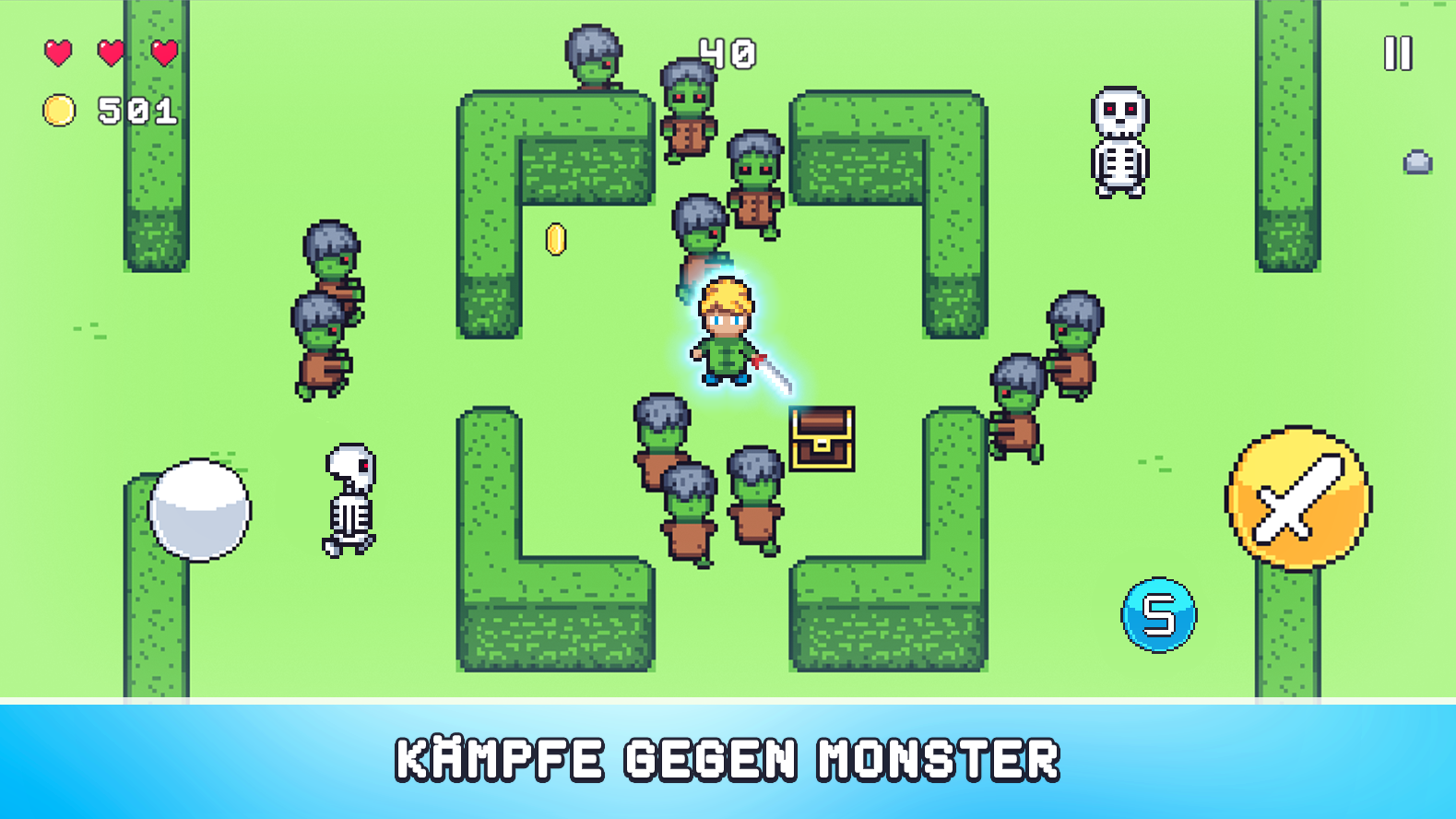 Pixel Legends: Retro Survival Spiel PC