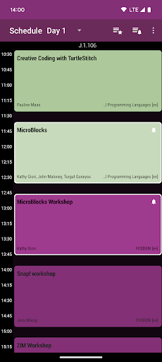 FOSDEM 2024 Schedule para PC