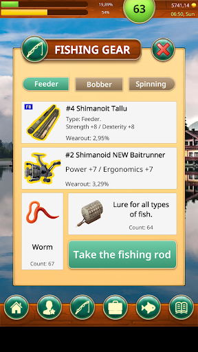 komputer Fishing Baron - fishing game