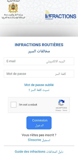 Infractions Routières PC