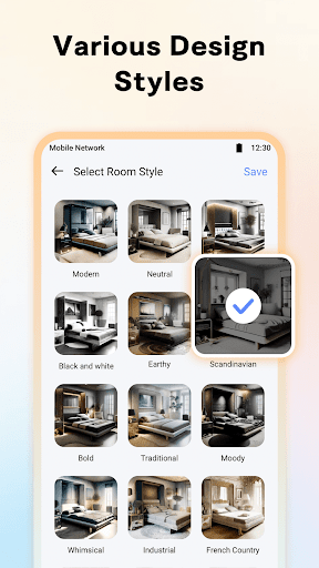 Home AI: AI Interior Design الحاسوب