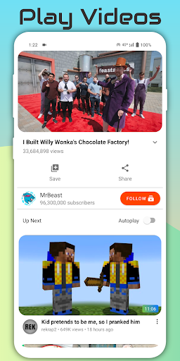 Play Tube - Block Ads on Video