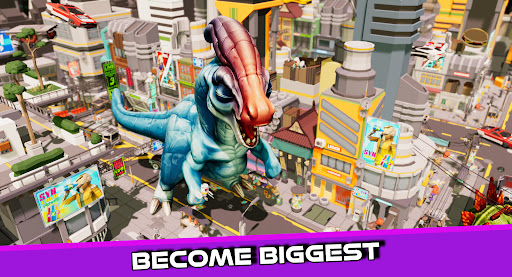 komputer Dinosaur.io Jurassic Battle