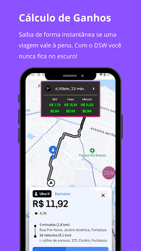 DSW - Calculadora de Ganhos