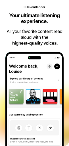 Reader by ElevenLabs ПК