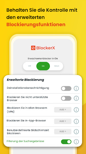 BlockerX: Pornoblocker, nofap