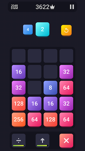 2048: Drop And Merge PC