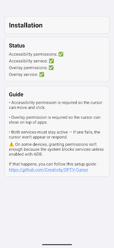 DPTV Mouse cursor PC版