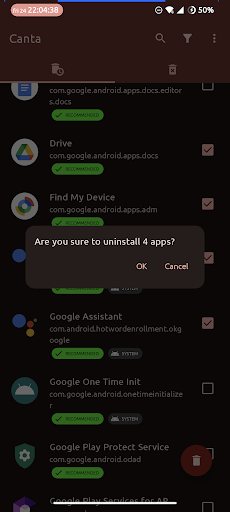 komputer Canta Debloater