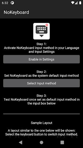 No Keyboard: Hideable keyboard PC