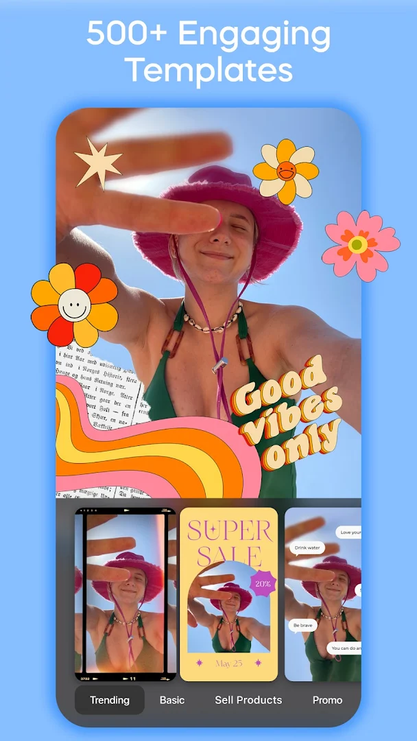 Instories: insta story collage maker & edit video PC
