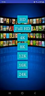 4K-8K-12K-16K Videos TV-Phone PC