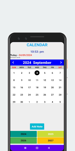 2025 Calendar الحاسوب