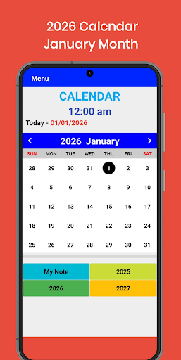 2026 Takvimi PC