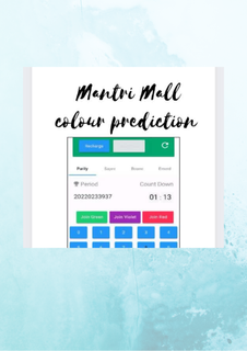 Colour prediction Mantri Mall PC