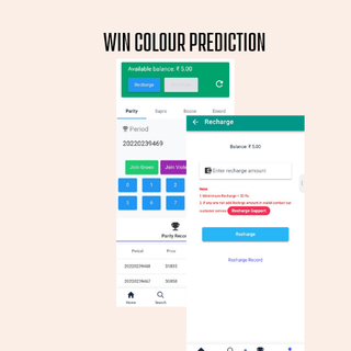 Colour prediction App-Real win