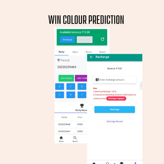 Colour prediction App-Real win PC