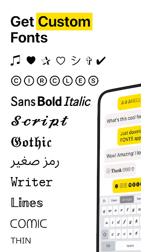 Stylish Fonts & Fancy Keyboard