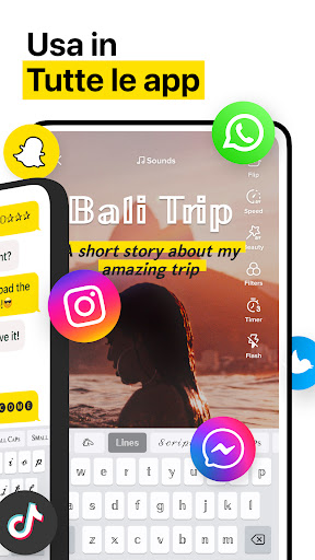 Caratteri Scrittura & Tastiera PC