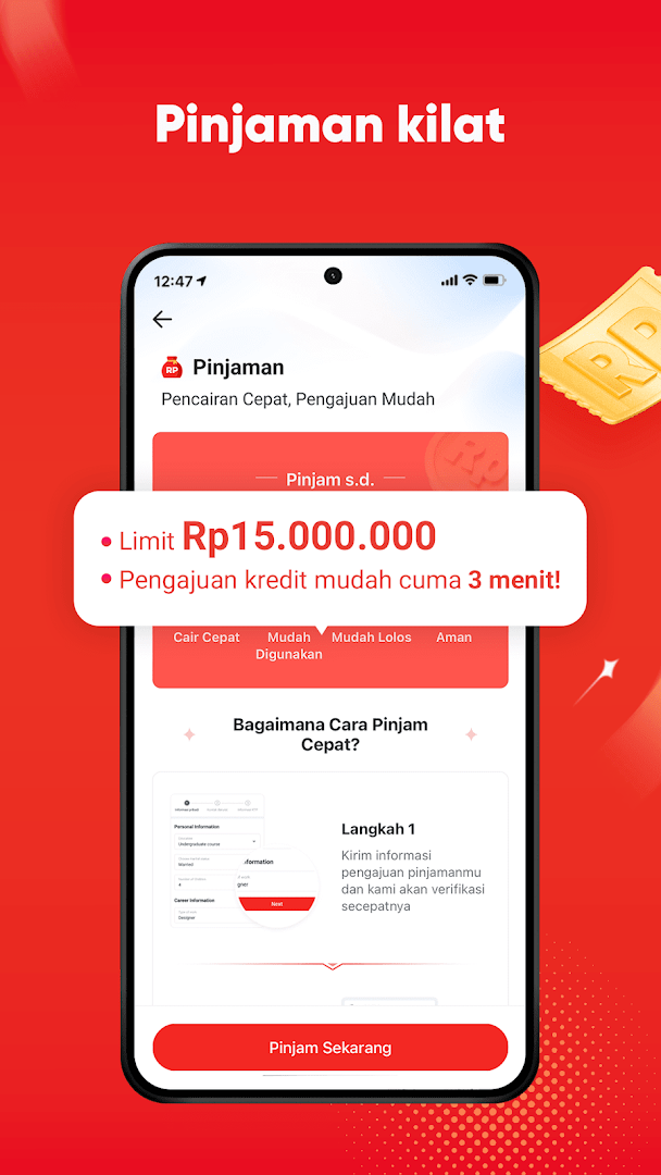 Akulaku-Kredit, Cicilan, Pinjaman, Belanja PC