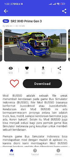 komputer Mod Bussid Terbaru STJ Draka