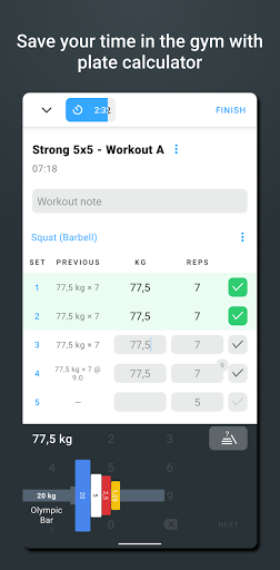 Strong Workout Tracker Gym Log PC